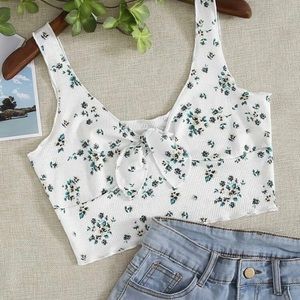 Super flattering floral top